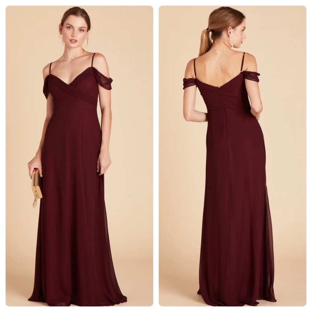 BIRDY GREY Spense Convertible Dress, Chiffon Cabernet, Size Medium, NWT!